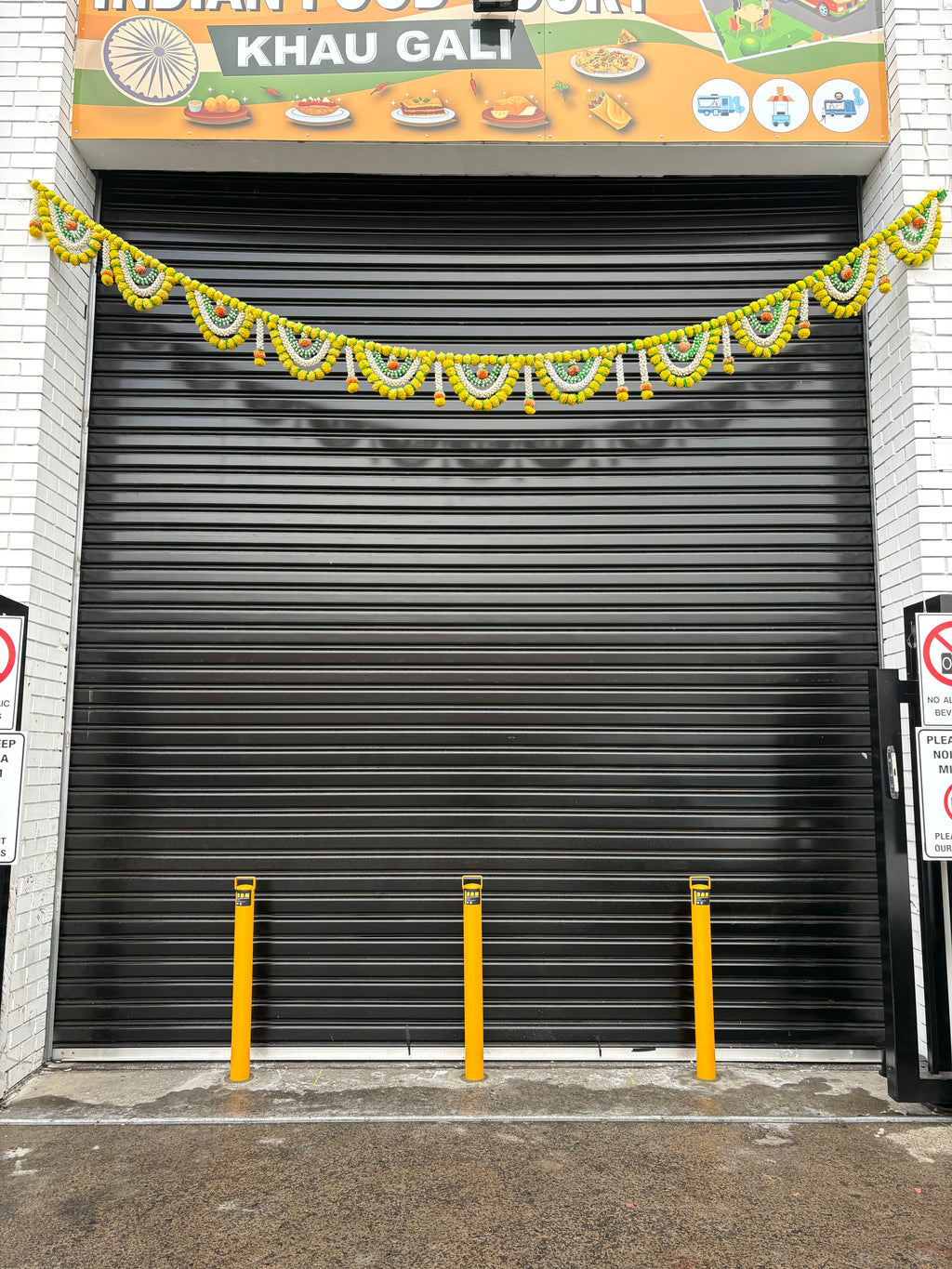 Bollard Removable KeyLock 90mm In Ground - Yellow