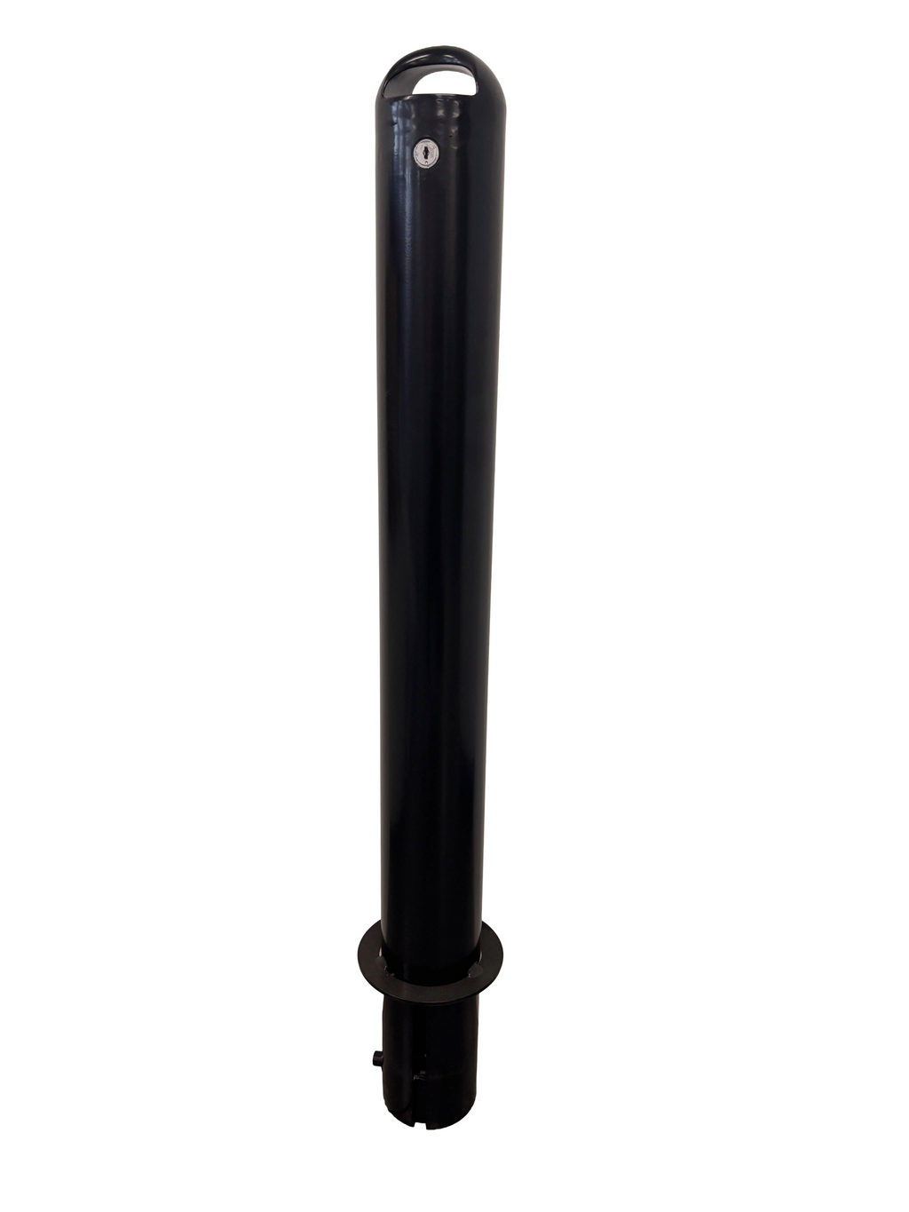 114mm Platinum Key Lock Removable Bollard -Black
